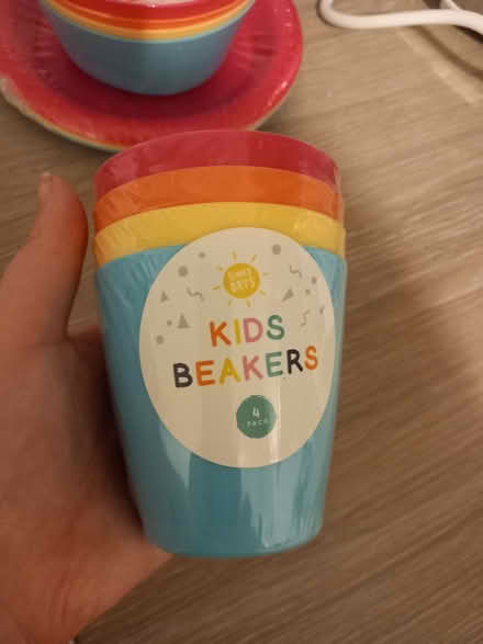 Photo of free Kids plastic dining set (Eastwood NG16) #3