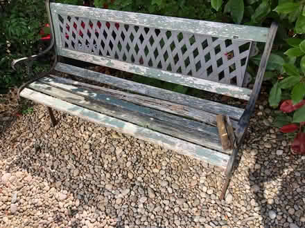 Photo of free Garden bench Quick refurbish (Lochfield Paisley) #1