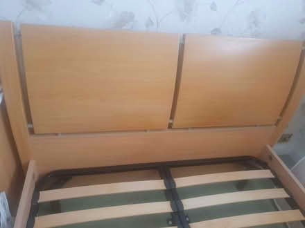 Photo of free Wooden Double Bed Base (Bury Park LU3) #1