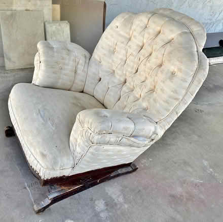 Photo of free Antique Turkish Rocking Chair (515 12th St. Huntington Beach) #4