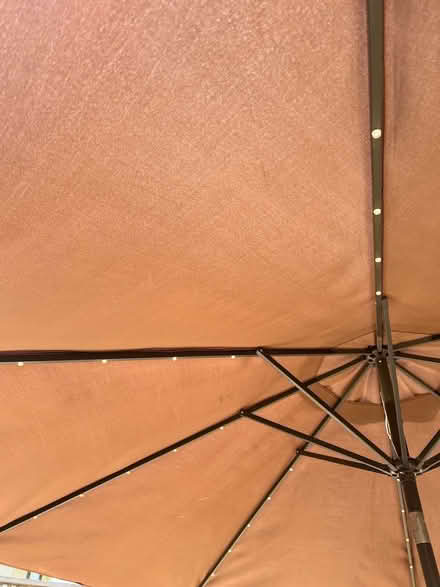 Photo of free 11' Umbrella with Solar Lights (Snell & Branham) #2