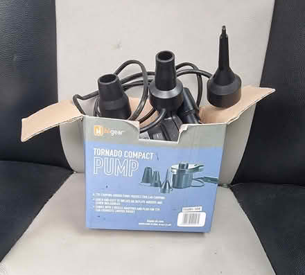 Photo of free Hi gear 12v airbed pump (Latchford WA4) #1