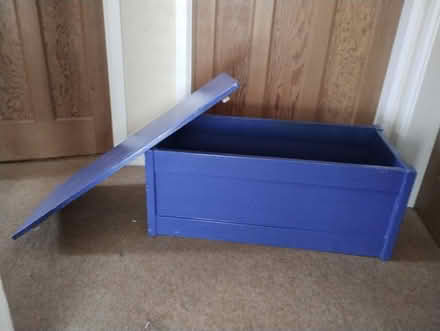 Photo of free Wooden toy box (Littleover, Derby) #2