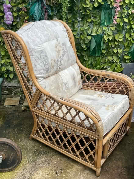 Photo of free Wicker chair (Bury BL9) #1