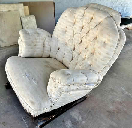 Photo of free Antique Turkish Rocking Chair (515 12th St. Huntington Beach) #3
