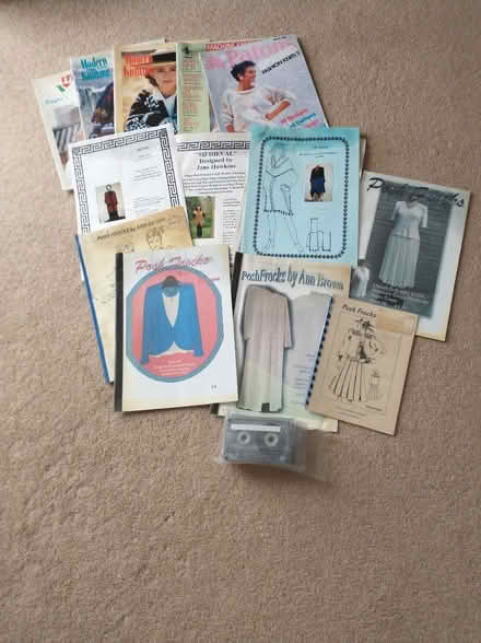 Photo of free Job lot of Machine Knitting Patterns and 3 cassette tapes. (Tweenaways TQ3) #1