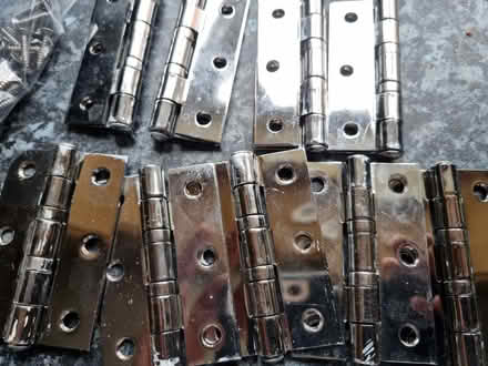 Photo of free Wickes Door Hinge & Latch Sets 9 Hinges 3 Latches Newish (Woosehill RG41) #2