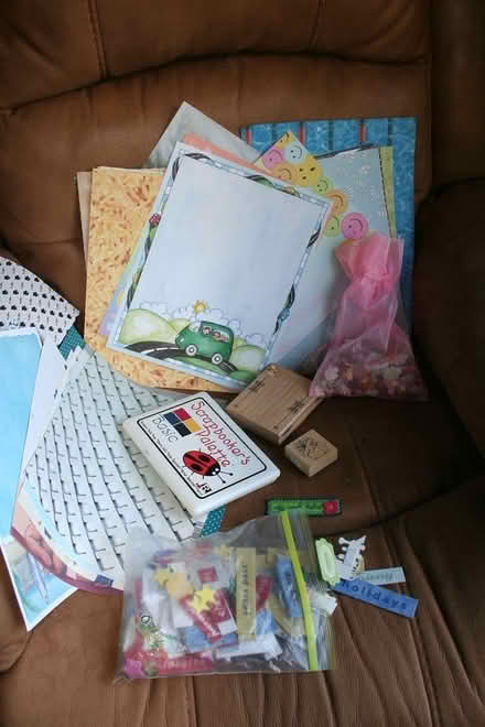 Photo of free Scrapbooking items (Big Timber & Randall Rd, Elgin) #1