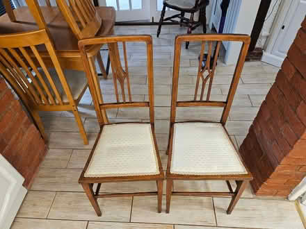 Photo of free Antique Chairs (x2) (Ulverley Green B92) #3