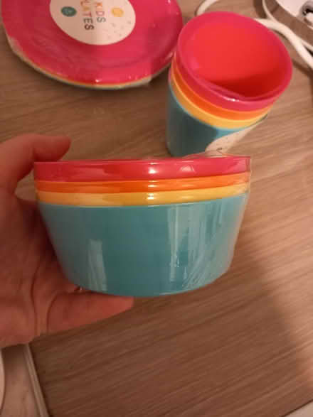 Photo of free Kids plastic dining set (Eastwood NG16) #2