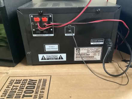 Photo of free CD player/radio with 2 speakers. Philips (Rodborough GL5) #2