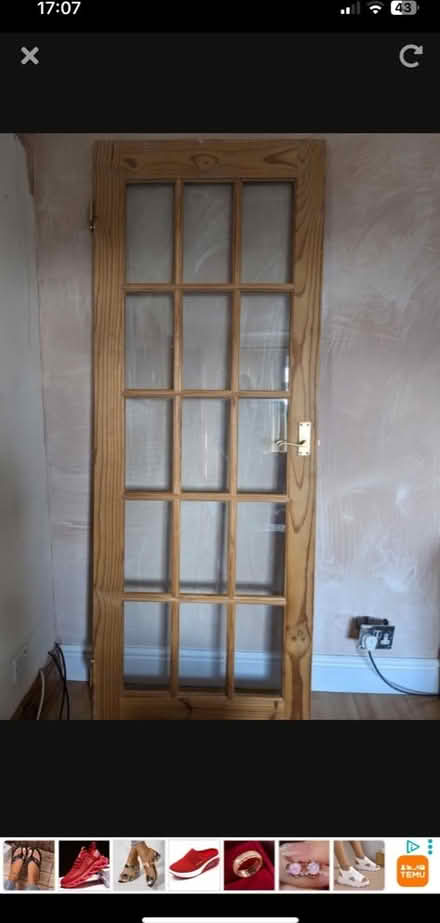 Photo of free Internal wooden door (SL2 slough) #1