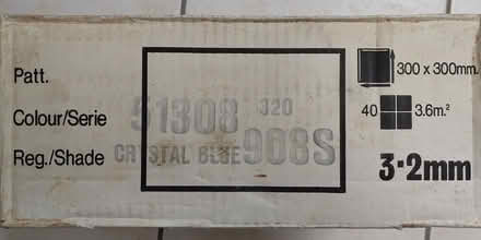 Photo of free Rhinotex crystal blue vinyl floor tiles (Swinford OX29) #1