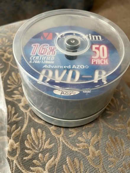 Photo of free 40 unused 40 DVD R (N22 near Durnsford Road) #1