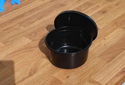 Photo of free Black Plastic pots with lid (Ivybridge PL21) #1