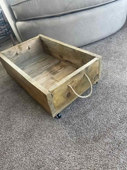 Photo of free Wooden box on castors (Newlands)