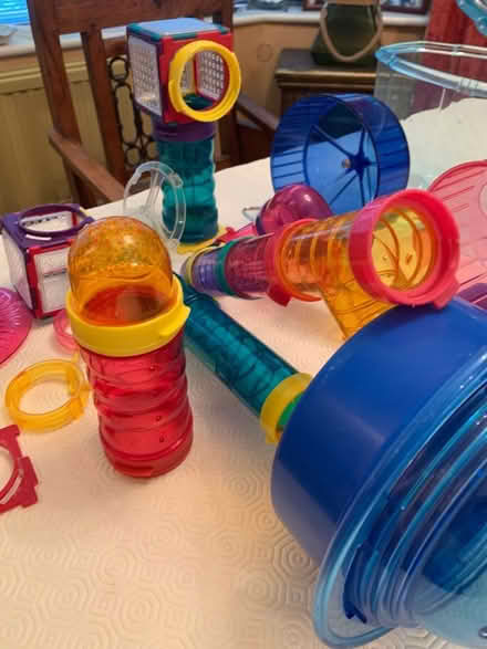 Photo of free Pet gerbil or mouse exercise assembly (Malvern Wells WR14) #2