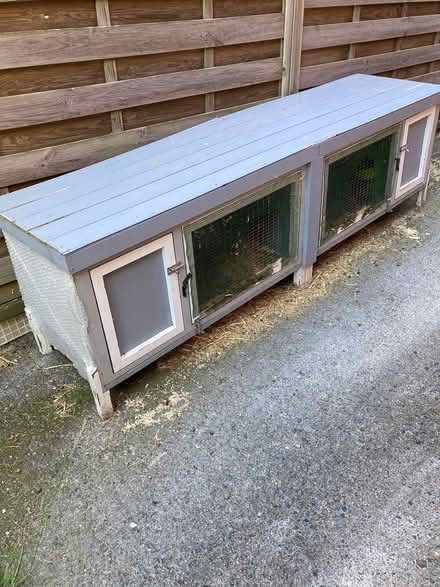 Photo of free Rabbit hutch (Ecclesfield Sheffield S35) #1