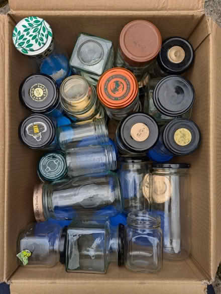 Photo of free Empty jars with lids (Bishop Middleham DL17) #1