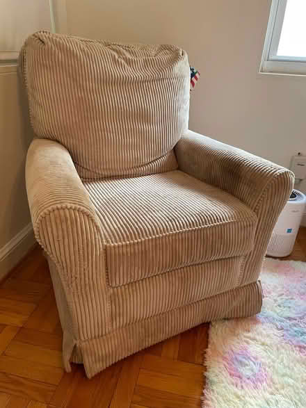 Photo of free Fabric rocking chair, soft, comfy (Silver Spring) #1