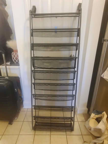 Photo of free Over the door shoe rack (South Beverly on Rantoul) #2