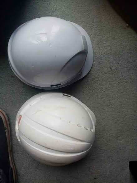 Photo of free 2 x builders helmet (Bowbridge GL5) #1