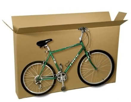 Photo of Cardboard bike box (Harrogate HG2) #1