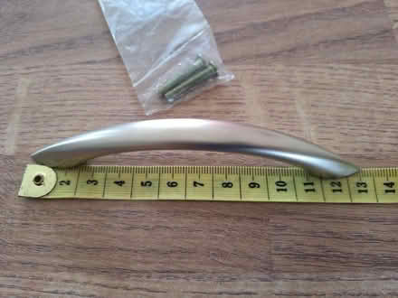 Photo of free Brushed silver colour drawer handle (Pemberton WN5) #3