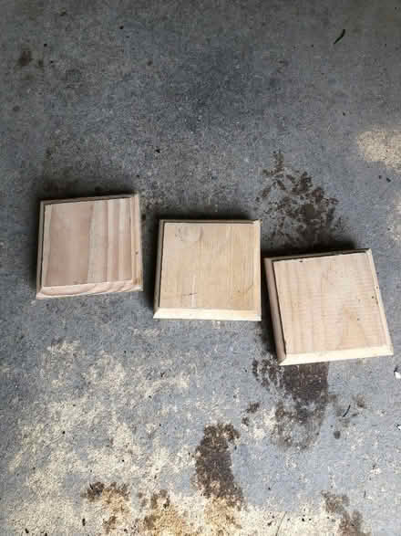 Photo of free Newel Post Caps (Forest Wood LD8) #1