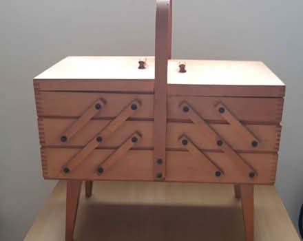 Photo of free Vintage Sewing Box (Fairfield Park) #1