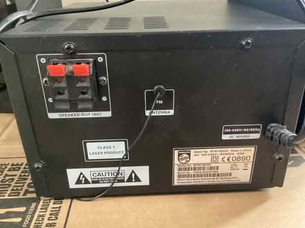 Photo of free CD player/radio with 2 speakers. Philips (Rodborough GL5) #4