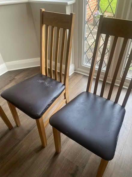 Photo of free 6 Dining Room Chairs (KT10) (Hinchley Wood) #2