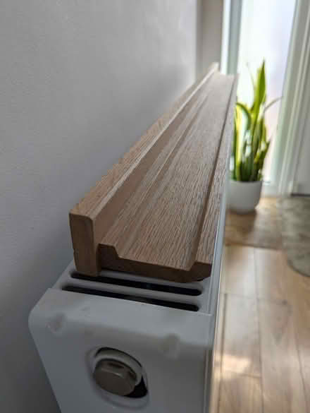 Photo of free Oak picture shelf (Emerson Park RM11) #2