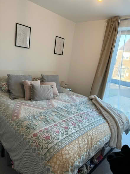 Photo of free Superking bed frame and mattress (UB5) #1