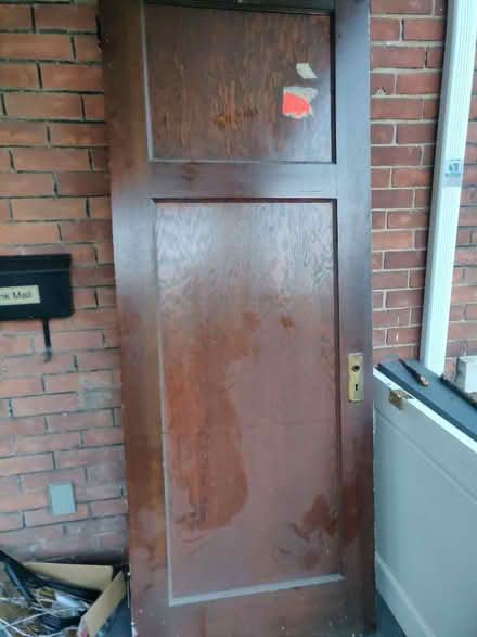 Photo of free Two wooden interior doors (Old Ottawa south) #2