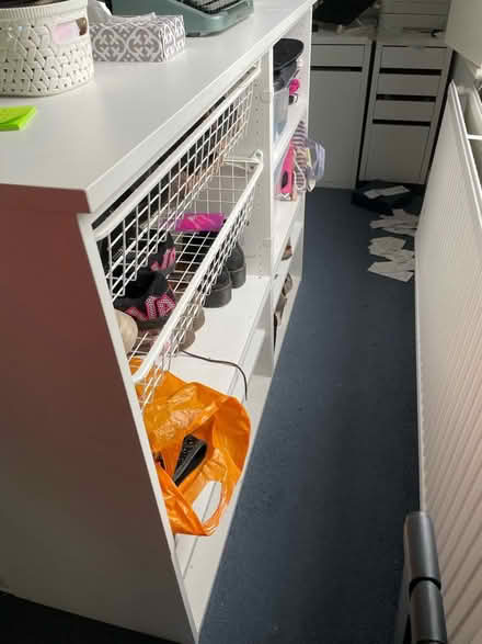 Photo of free IKEA Platsa double bed with storage (Putney SW15) #2