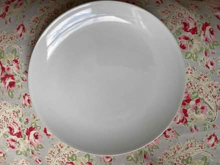 Photo of free White IKEA side plates 8”. 20cm diameter (Askew Road W12) #1
