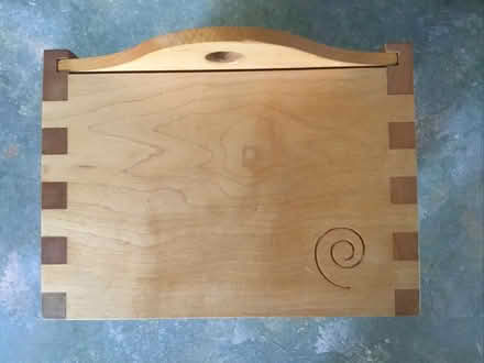 Photo of free Sliding lid wooden box (Wick estate wickford. SS12) #2