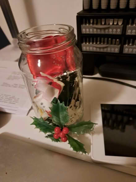 Photo of free Christmas cake/table decorations (Wokingham RG40) #1