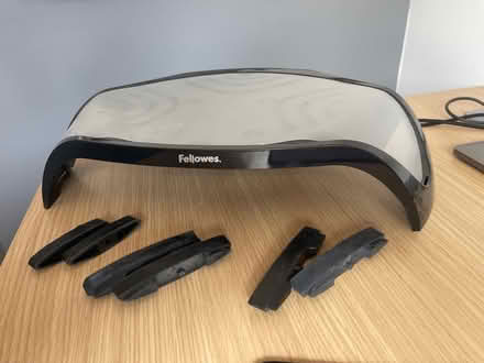 Photo of free Adjustable monitor desk stand (Lightwater GU18) #1