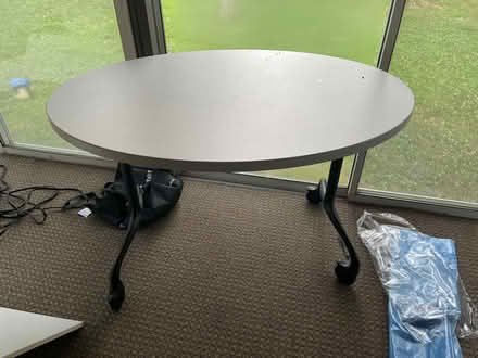 Photo of free Table with wheels (Bridgewater NJ) #1