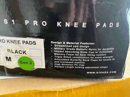 Photo of free S1 Knee Pads (sizes mismatched) (Camden) #3