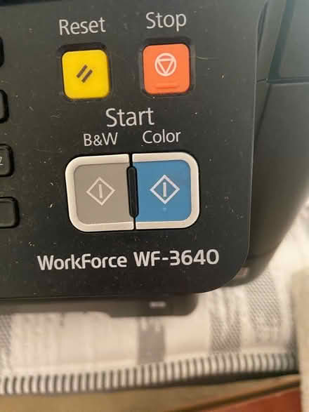 Photo of free Epson WF-3640 Print+Scan (Flawed) (San Jose) #2