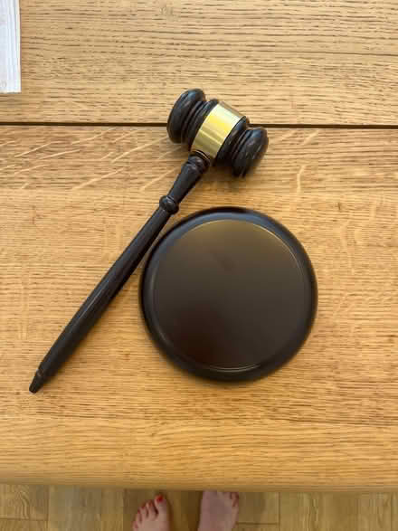 Photo of free Toy judge’s gavel and block (Roehampton (SW15)) #1