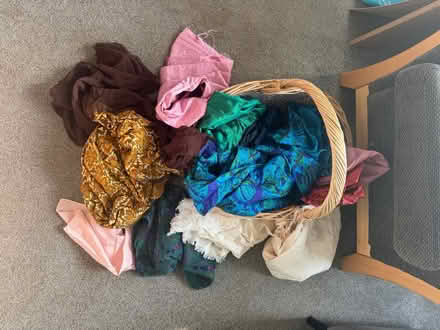 Photo of free Silks and one piece of chifon (TQ2) #1