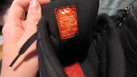 Photo of free Lee Cooper safety boots (size 11) (Willowbrae EH8) #3