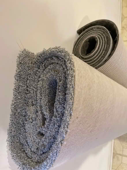Photo of free Roll of grey carpet (Bridgewater NJ) #2