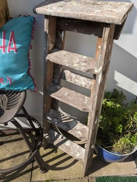 Photo of free Wooden step ladders (Barton-in-Fabis CP NG11) #1