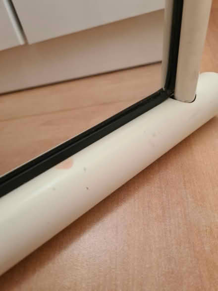 Photo of free Free standing mirror white metal fr (London N1) #4