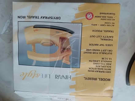 Photo of free Clothes iron (Abingdon OX14) #1